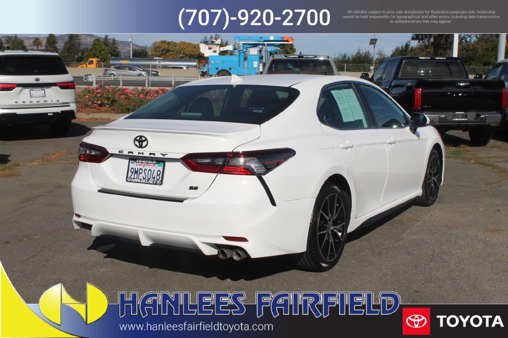 Certified Used 2024 White Toyota SE image 7