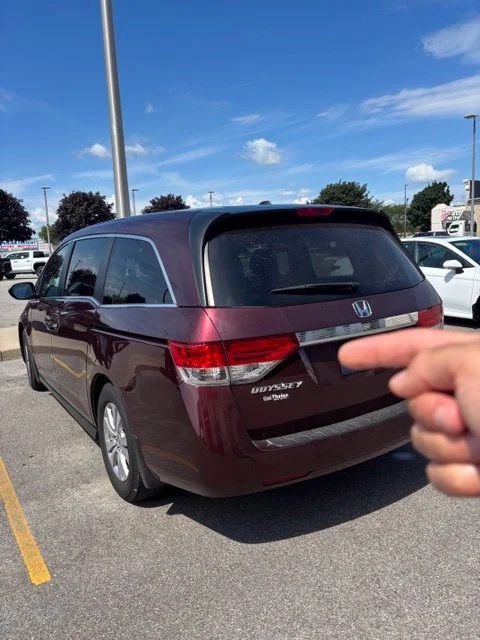Used 2015 Red Honda EX-L image 3