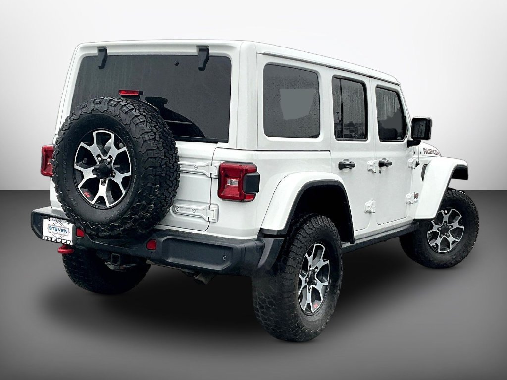 Used 2019 White Jeep Unlimited Rubicon image 6