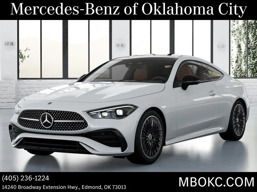 New 2026 MANUFAKTUR Moonlight White Metallic Mercedes-Benz CLE 450 image 1