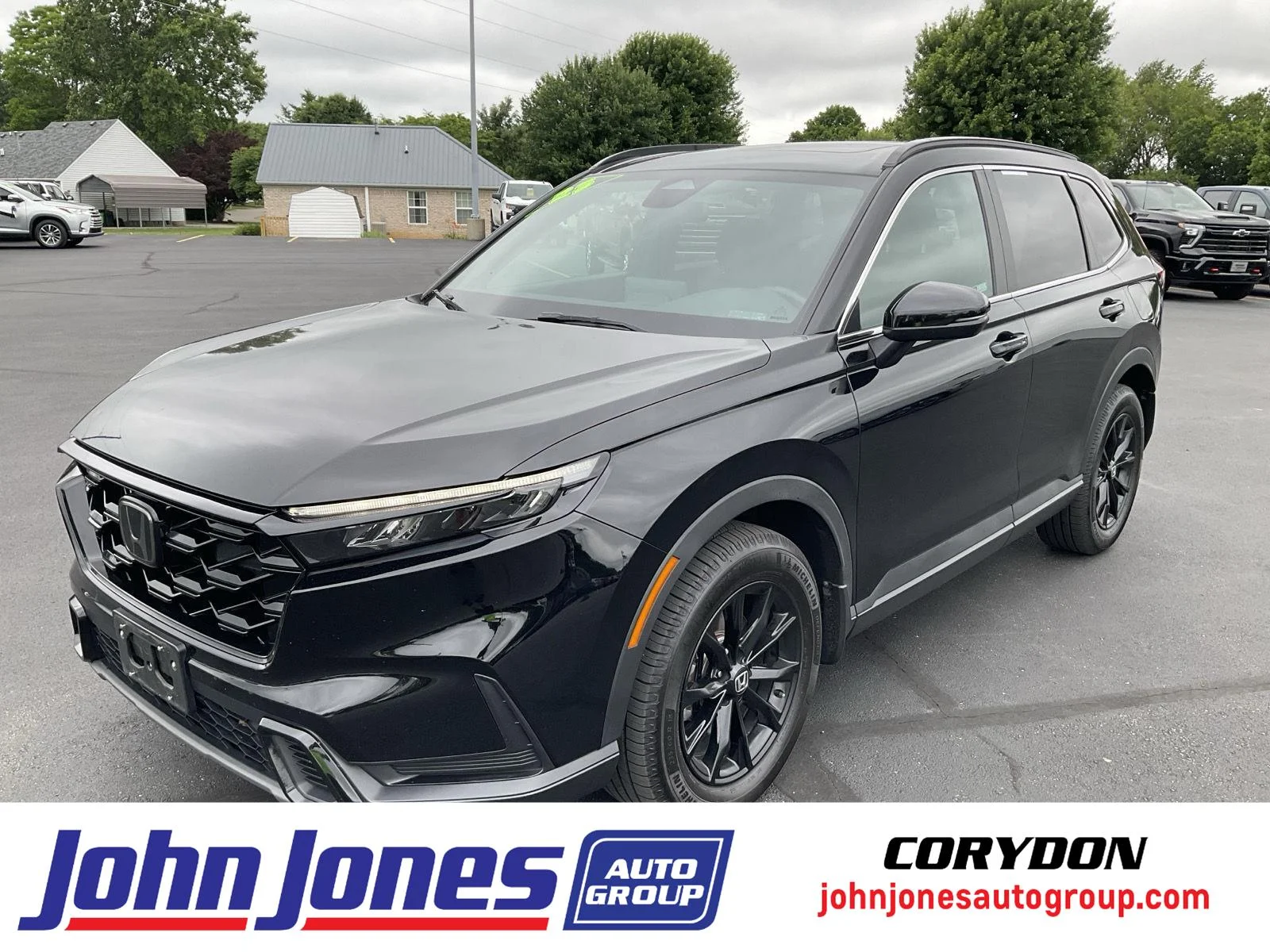 Used 2023 Crystal Black Pearl Honda Sport image 1