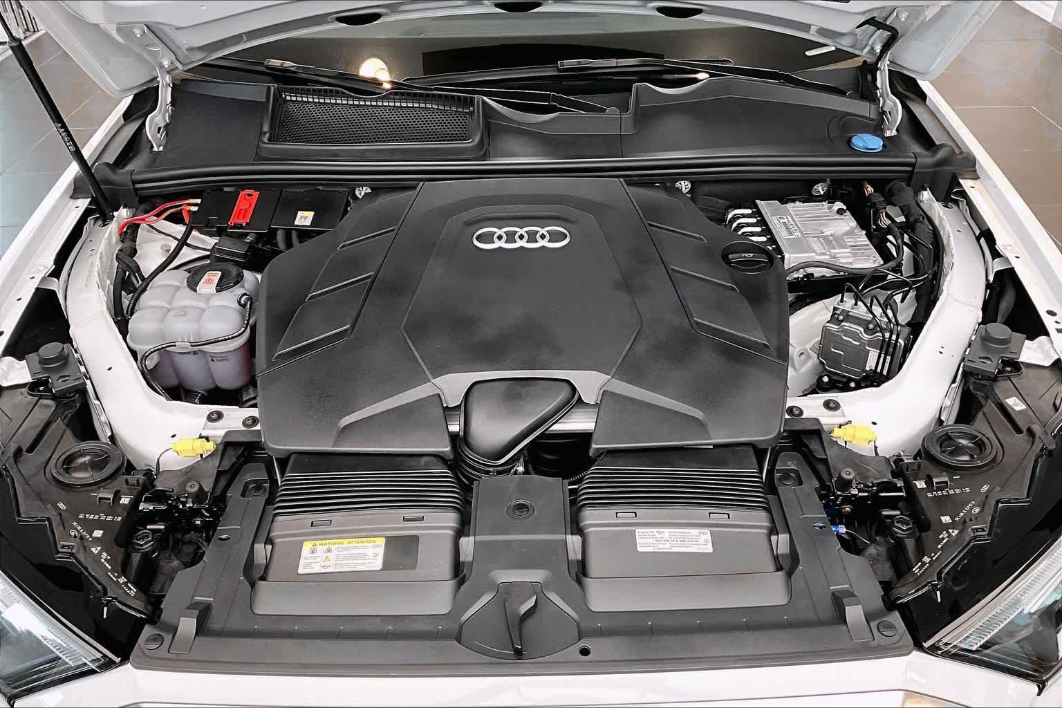 Used 2023 Glacier White Metallic Audi Premium Plus image 30