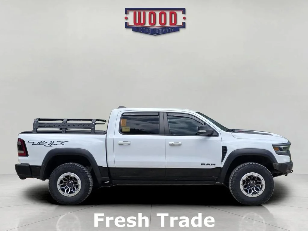Used 2022 Bright White Clearcoat Ram TRX image 6