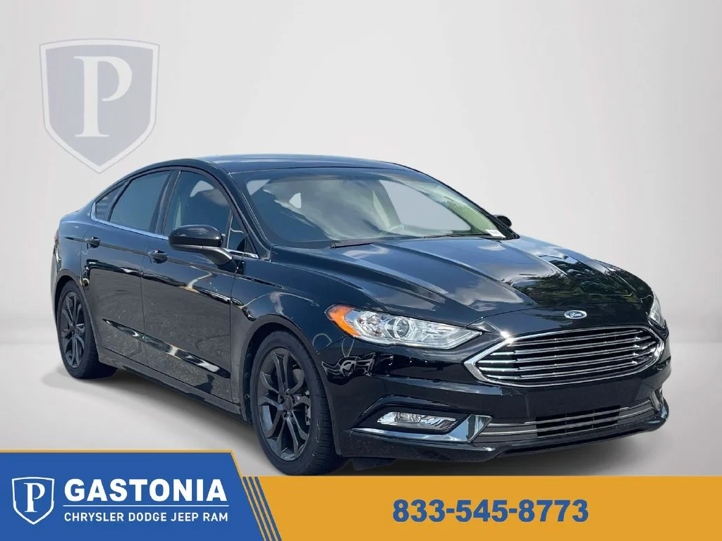 Used 2018 Black Ford SE image 1