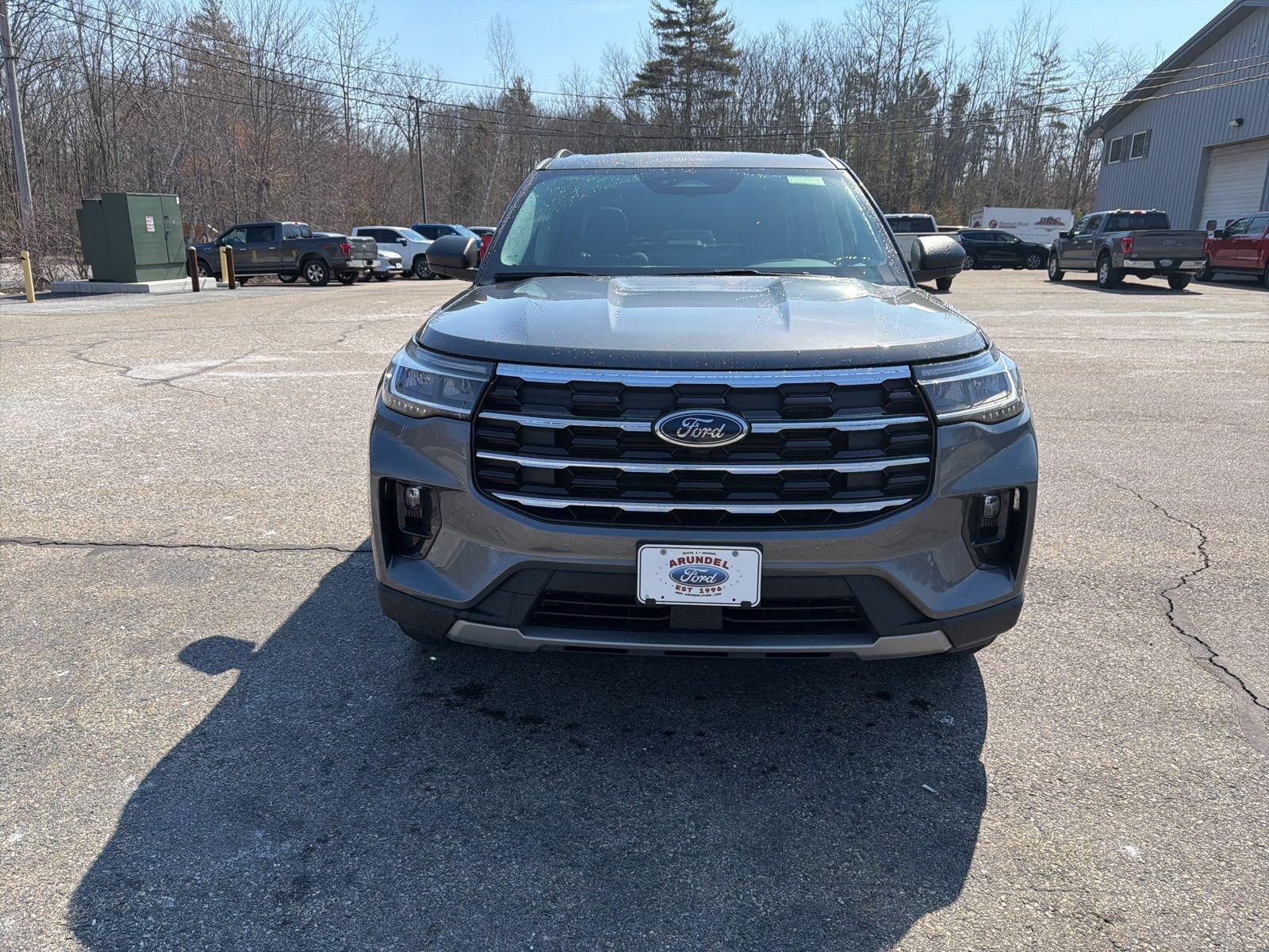 New 2026 Carbonized Gray Metallic Ford Active image 2