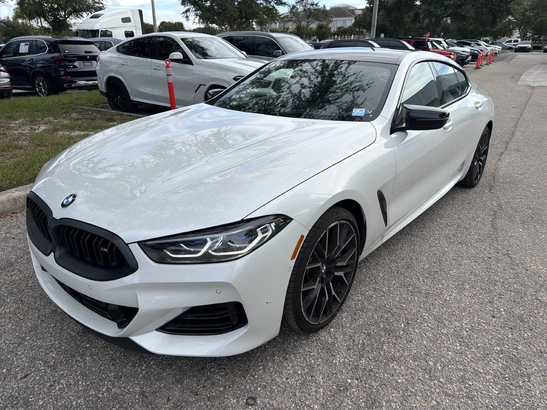 Certified Used 2026 Mineral White Metallic BMW M850i xDrive Gran Coupe image 8