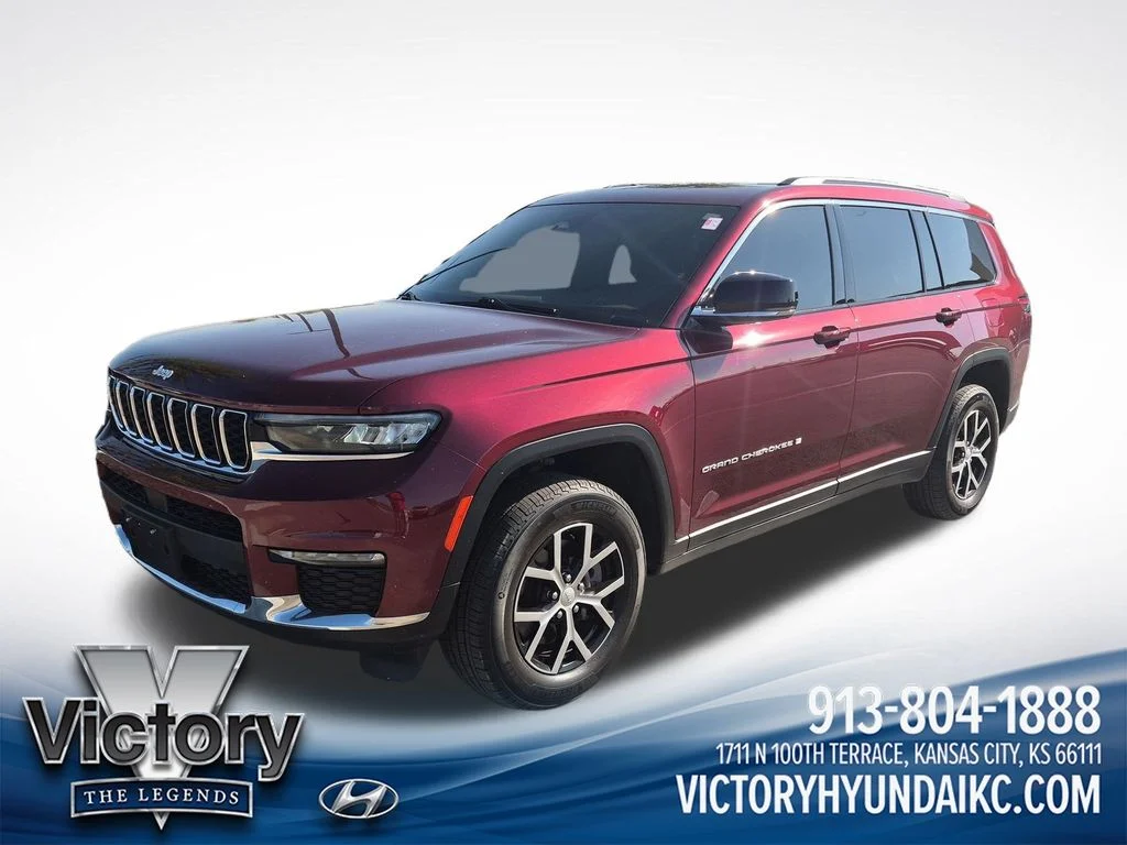 Used 2024 Red Jeep Limited image 1