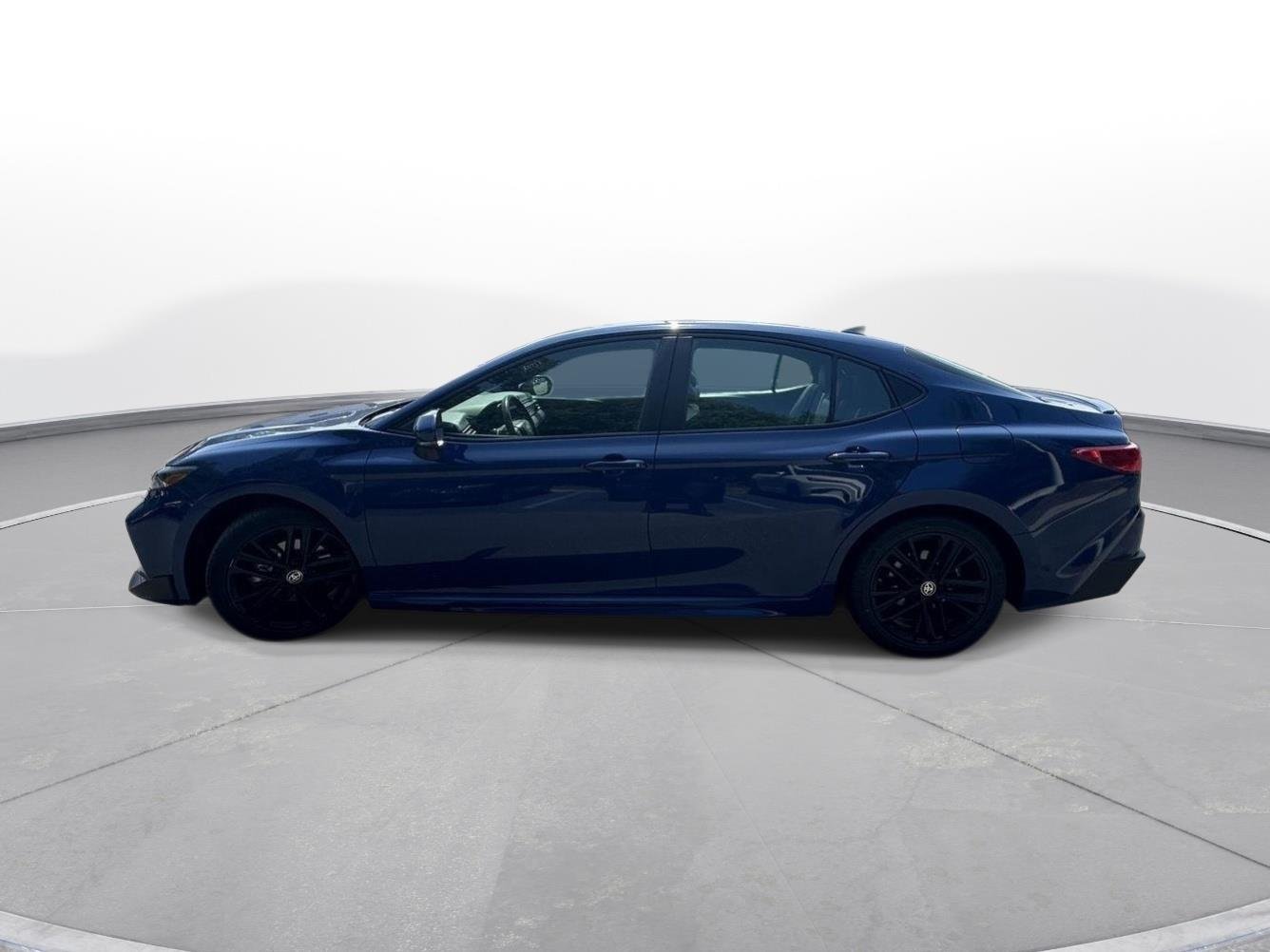 Certified Used 2025 Reservoir Blue Toyota SE image 9