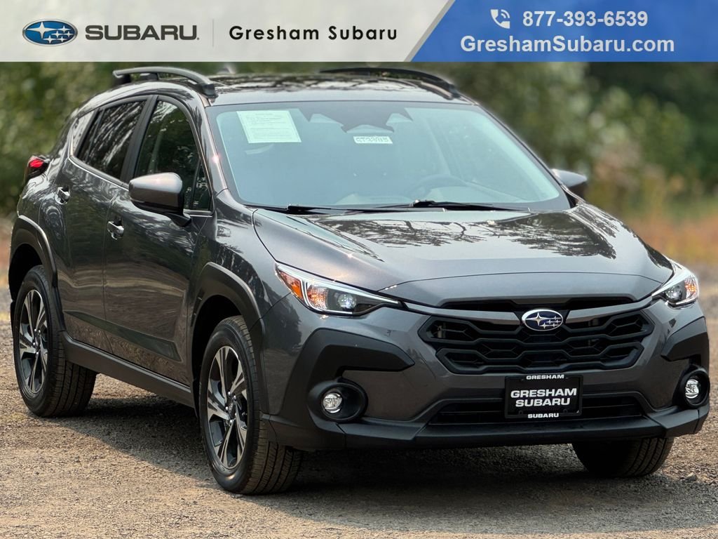 Used 2024 Magnetite Gray Metallic Subaru Premium image 1
