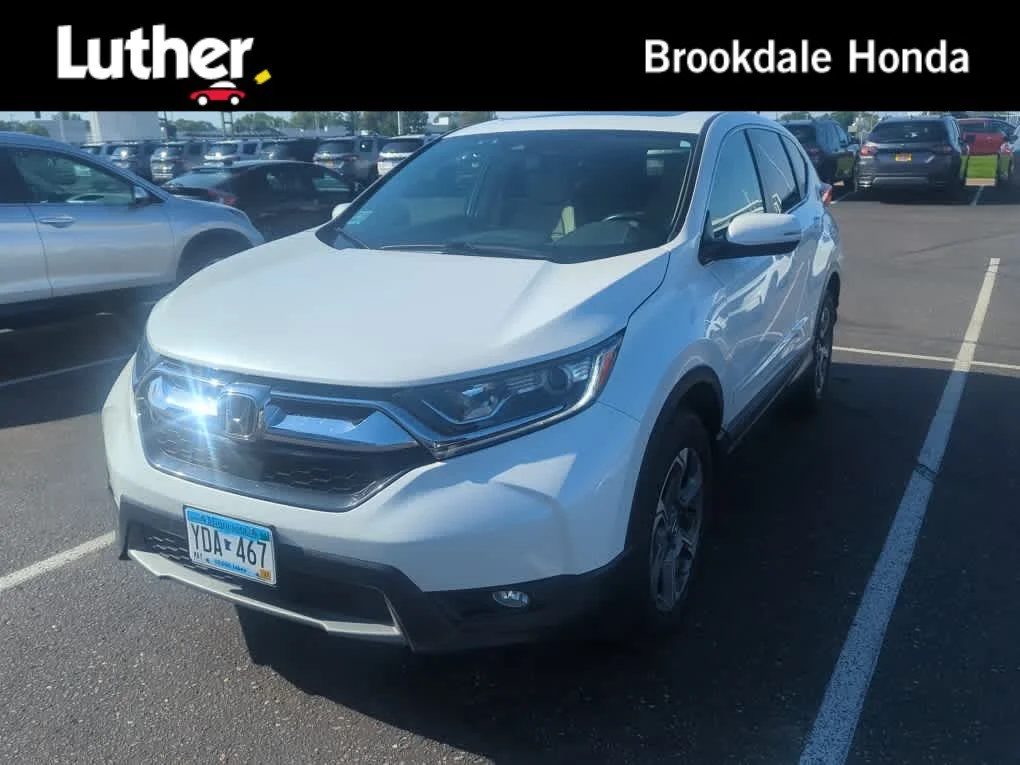 Used 2019 Platinum White Pearl Honda EX-L image 1