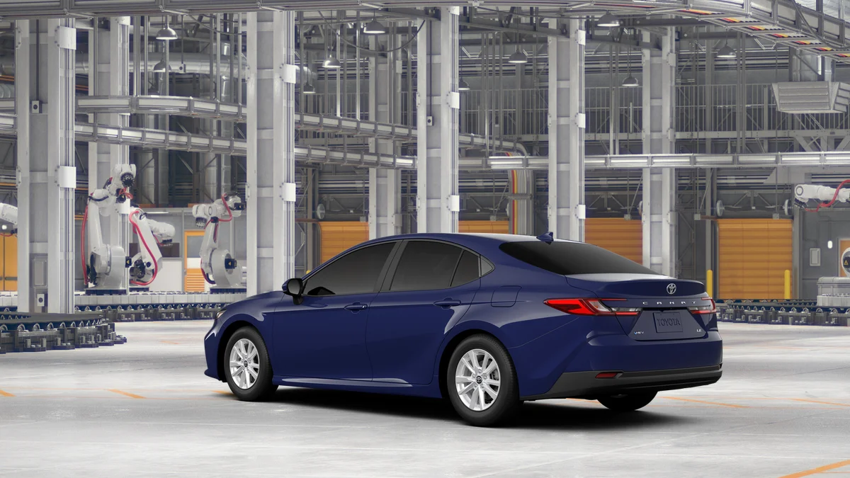 New 2026 Reservoir Blue Toyota LE image 6