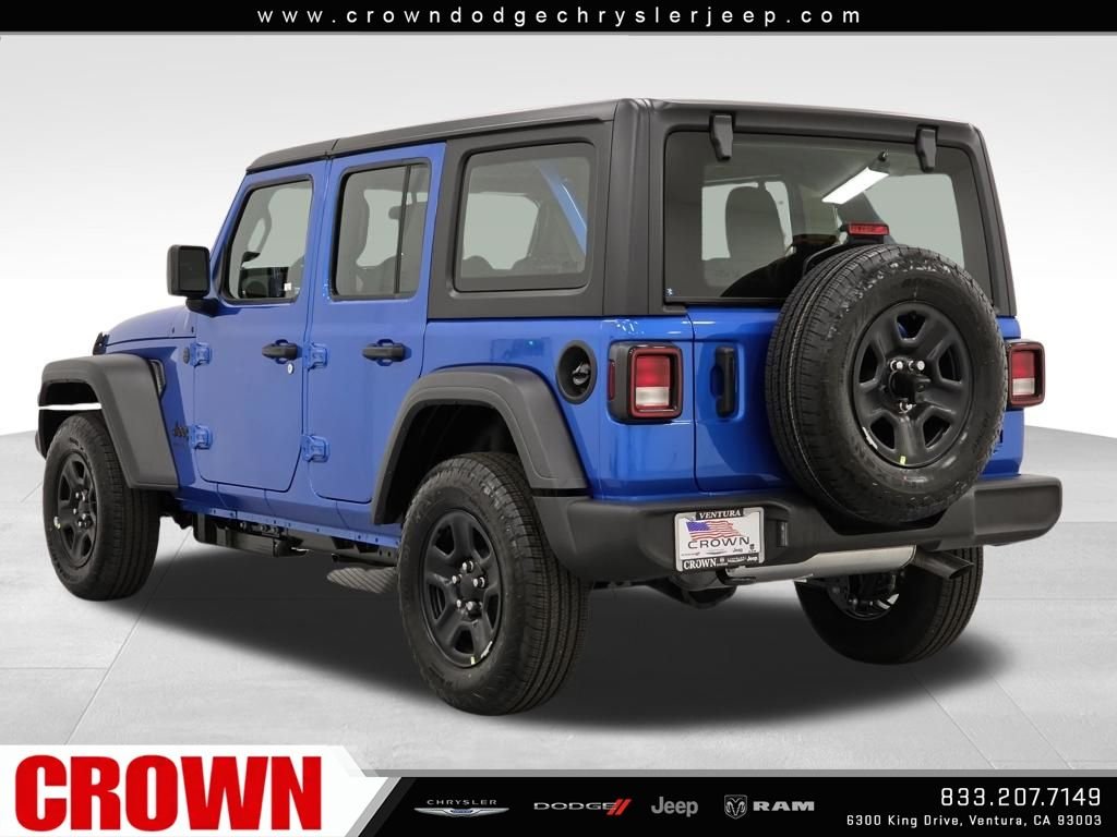 New 2026 Hydro Blue Pearl-Coat Exterior Paint Jeep Sport image 7