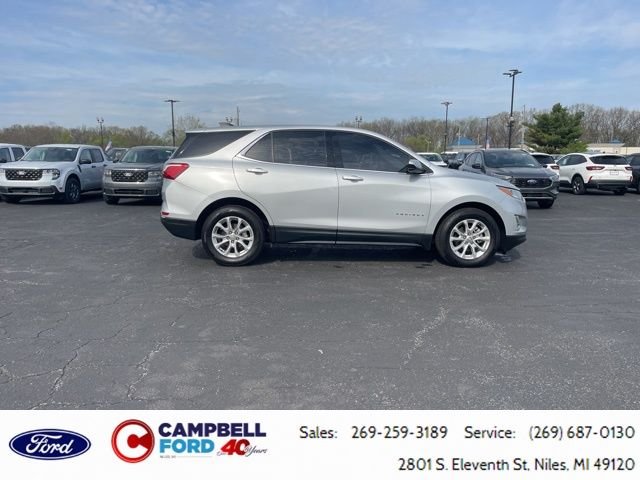 Used 2020 Chevrolet Equinox LT with VIN 2GNAXKEV4L6220356 for sale in Niles, MI
