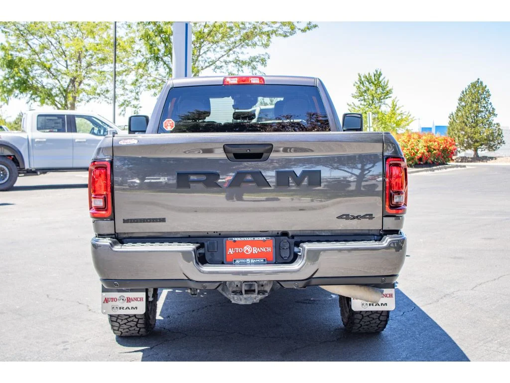 Used 2025 Granite Crystal Metallic Clearcoat Ram Big Horn image 7