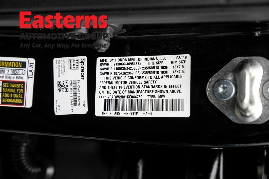 Used 2019 Black Honda EX-L image 35