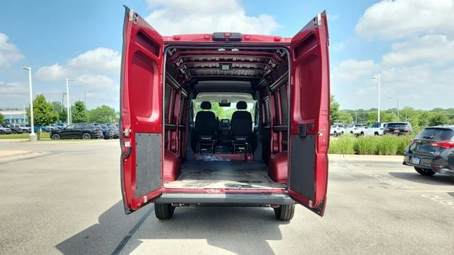 New 2026 Deep Cherry Red Crystal Pearl-Coat Exterior Paint RAM High Roof image 8