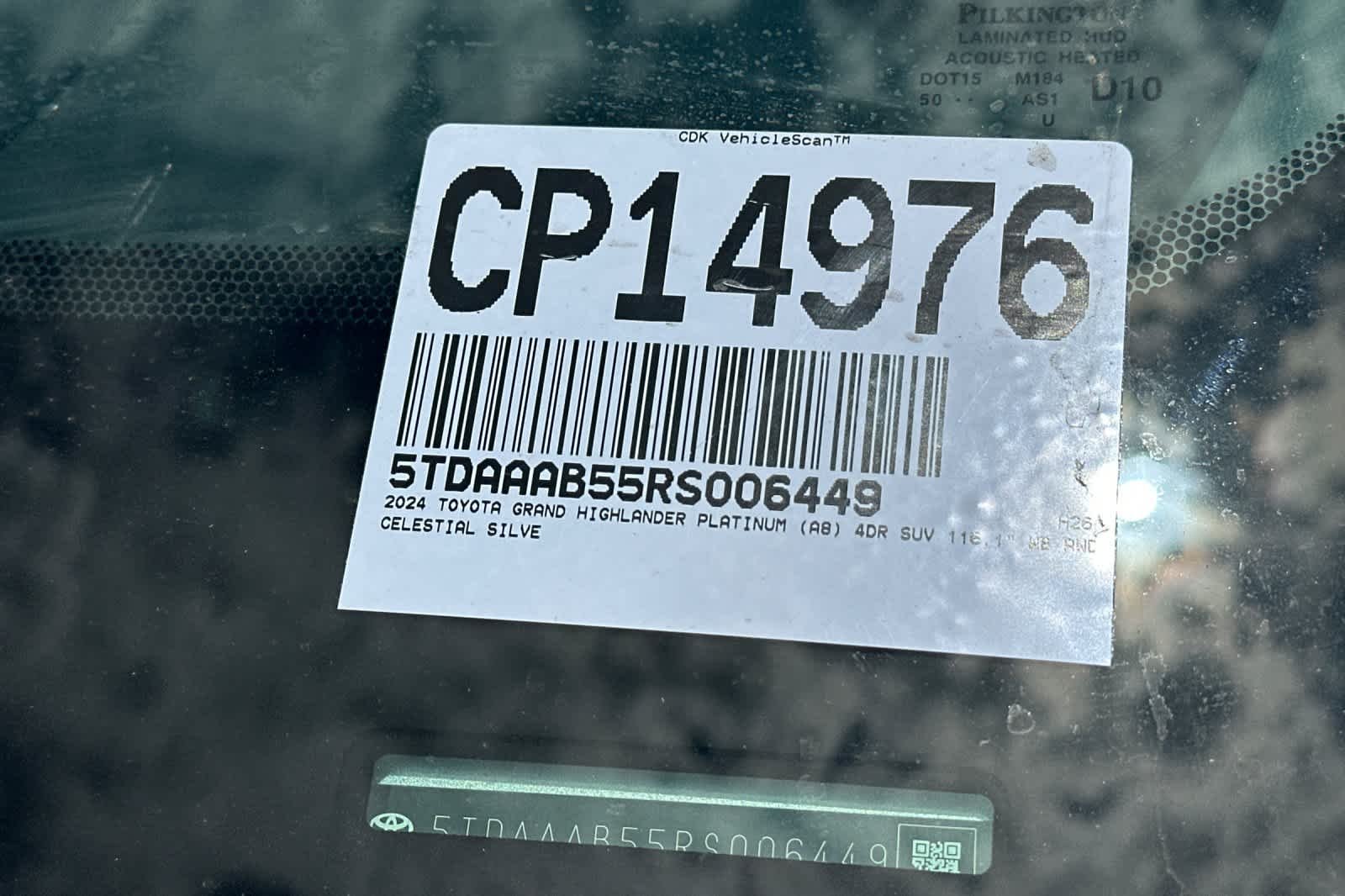Used 2024 Celestial Silver Metallic Toyota Platinum image 3