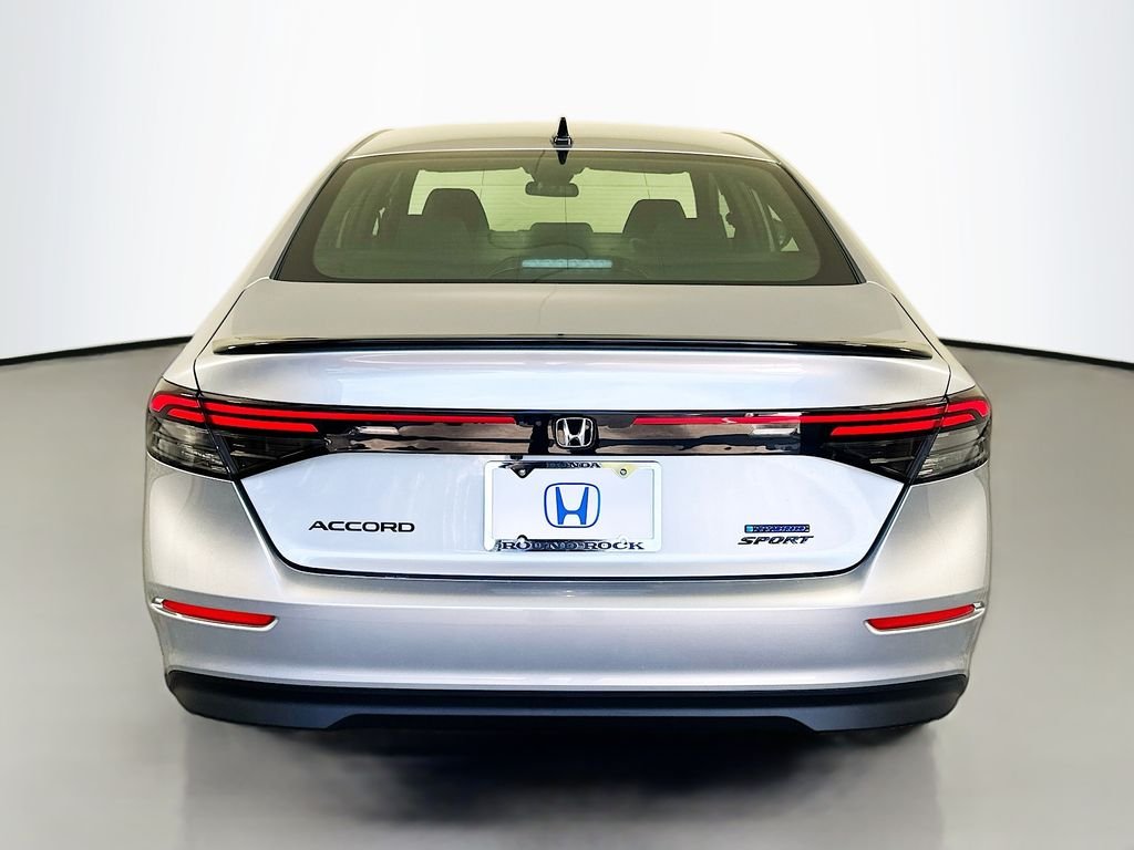 New 2026 Solar Silver Metallic Honda Sport Hybrid image 6