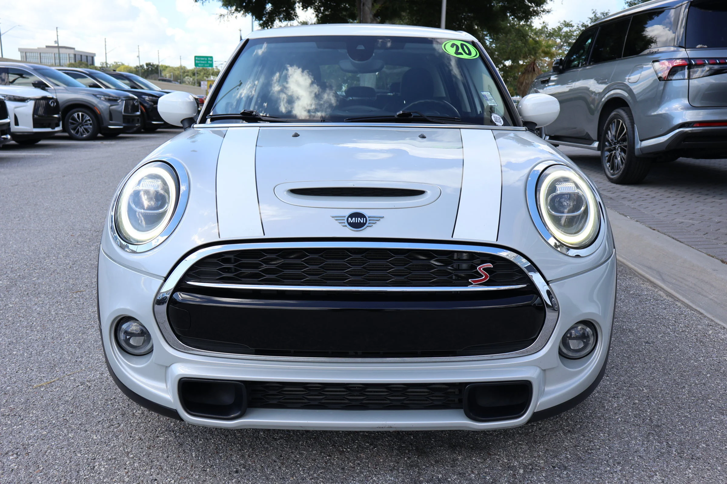 Used 2020 White Silver Metallic MINI Cooper S image 12