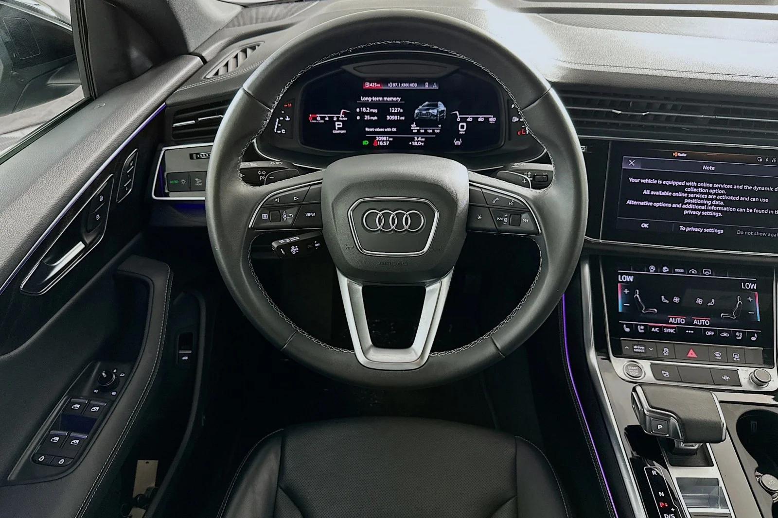 Used 2023 Mythos Black Metallic Audi Premium Plus image 5