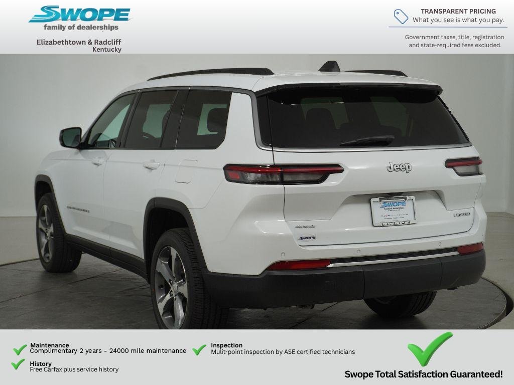 Used 2026 Bright White Clearcoat Jeep Limited image 5
