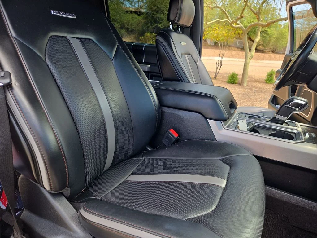 Used 2018 White Ford Platinum image 23