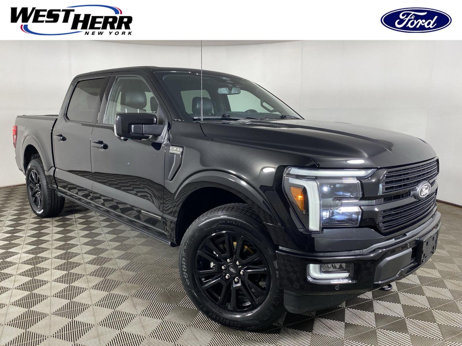Used 2024 Agate Black Ford Platinum image 1