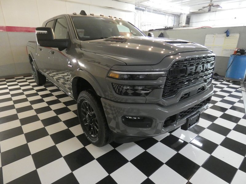 New 2026 Ceramic Gray Clearcoat RAM Limited Mega Cab 6