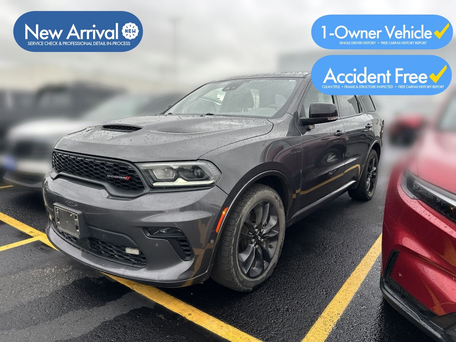 Used 2023 Gray Dodge R/T Plus image 1