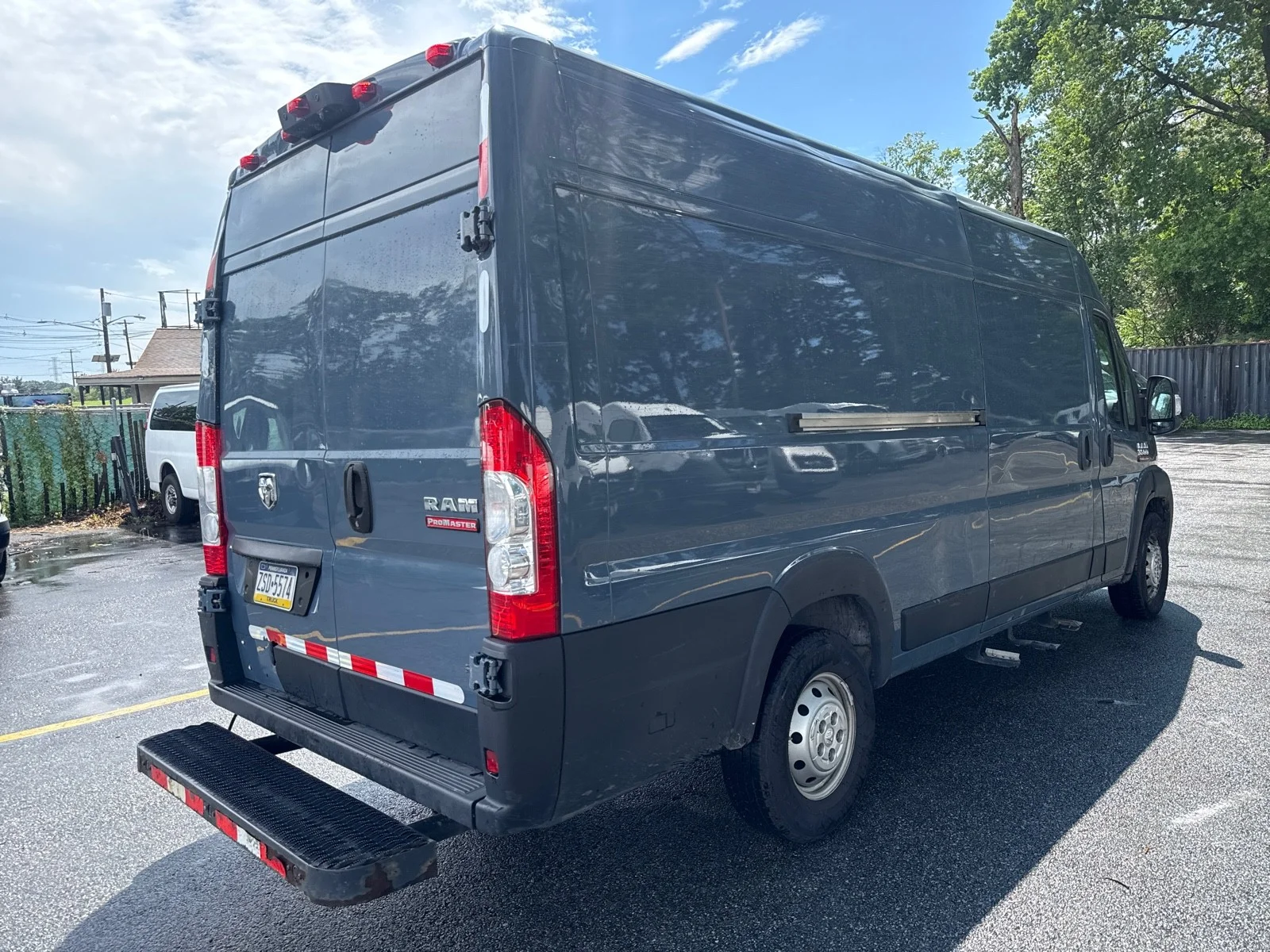 Used 2020 Patriot Blue Pearlcoat Ram High Roof 3500 159