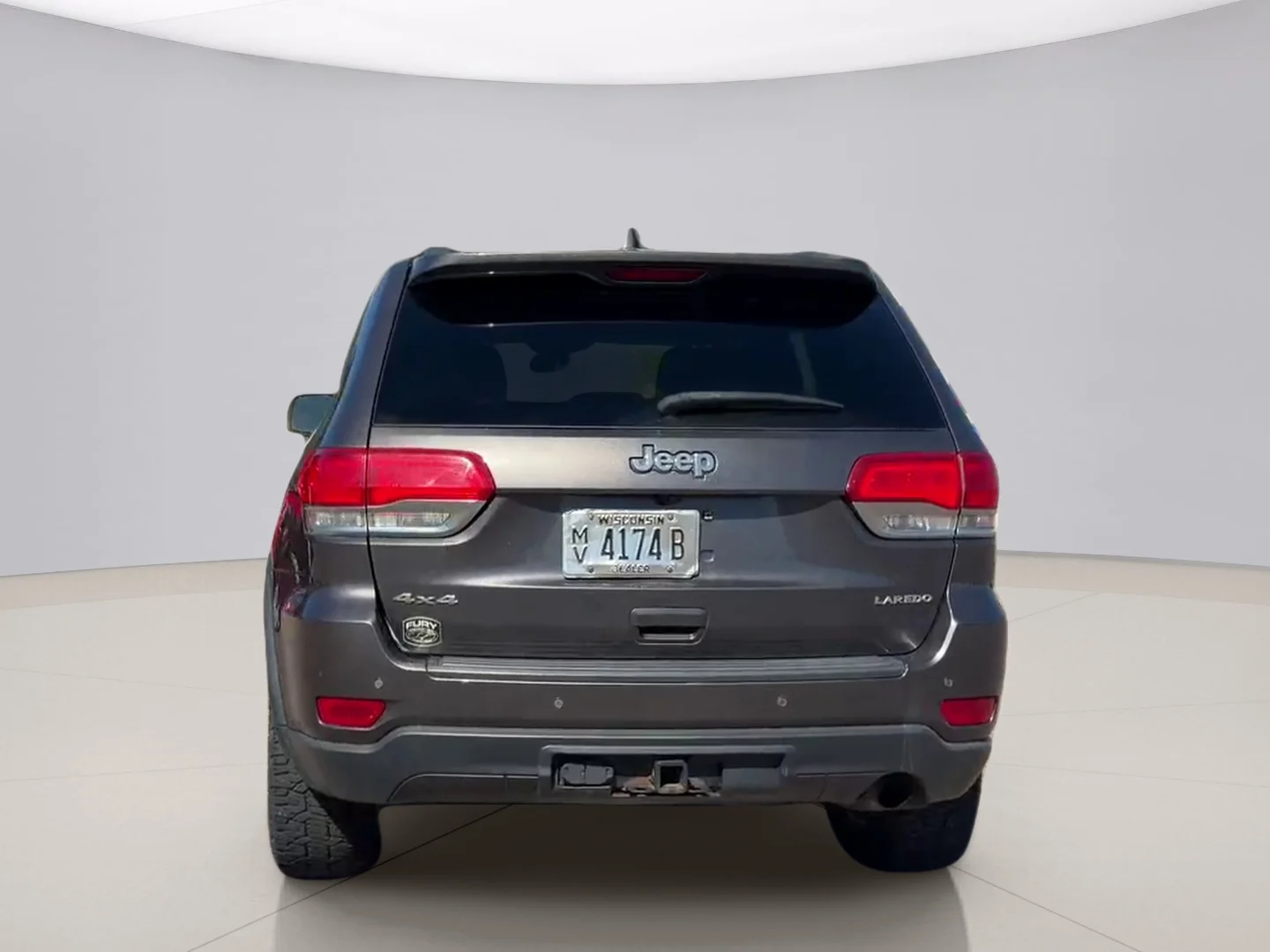 Used 2017 Gray Jeep LAREDO image 4