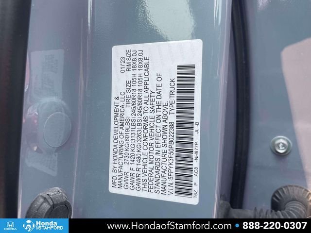 2023 Honda Ridgeline RTL - Photo 19