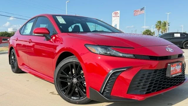 New 2026 Supersonic Red Toyota SE image 1