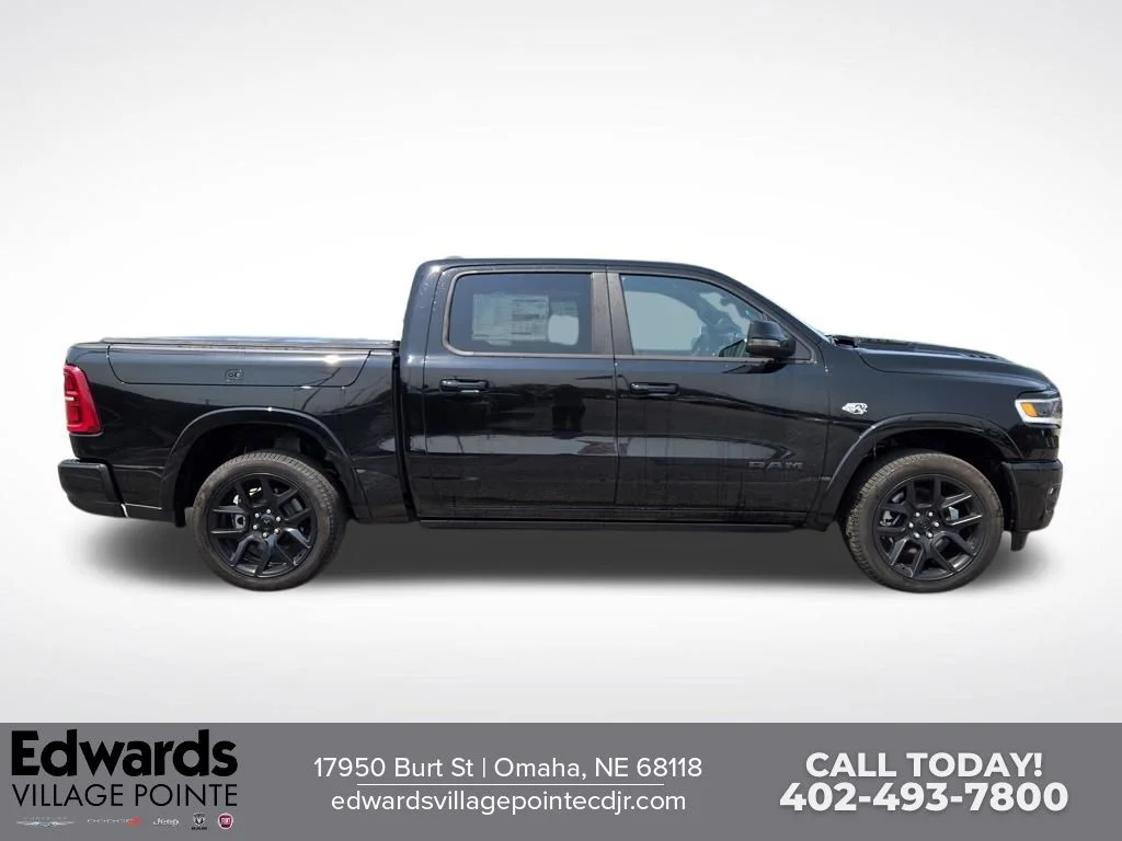 New 2026 Diamond Black Crystal Pearl-Coat Exterior Paint RAM Limited image 2