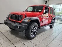New 2026 Firecracker Red Clear-Coat Exterior Paint Jeep Sport S image 3