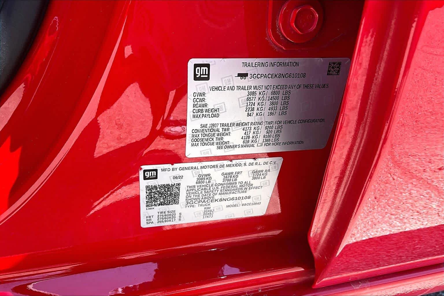 Used 2022 Red Chevrolet LT image 36