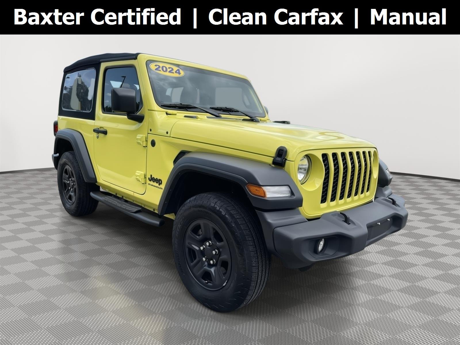 Used 2024 High Velocity Clearcoat Jeep Sport image 1