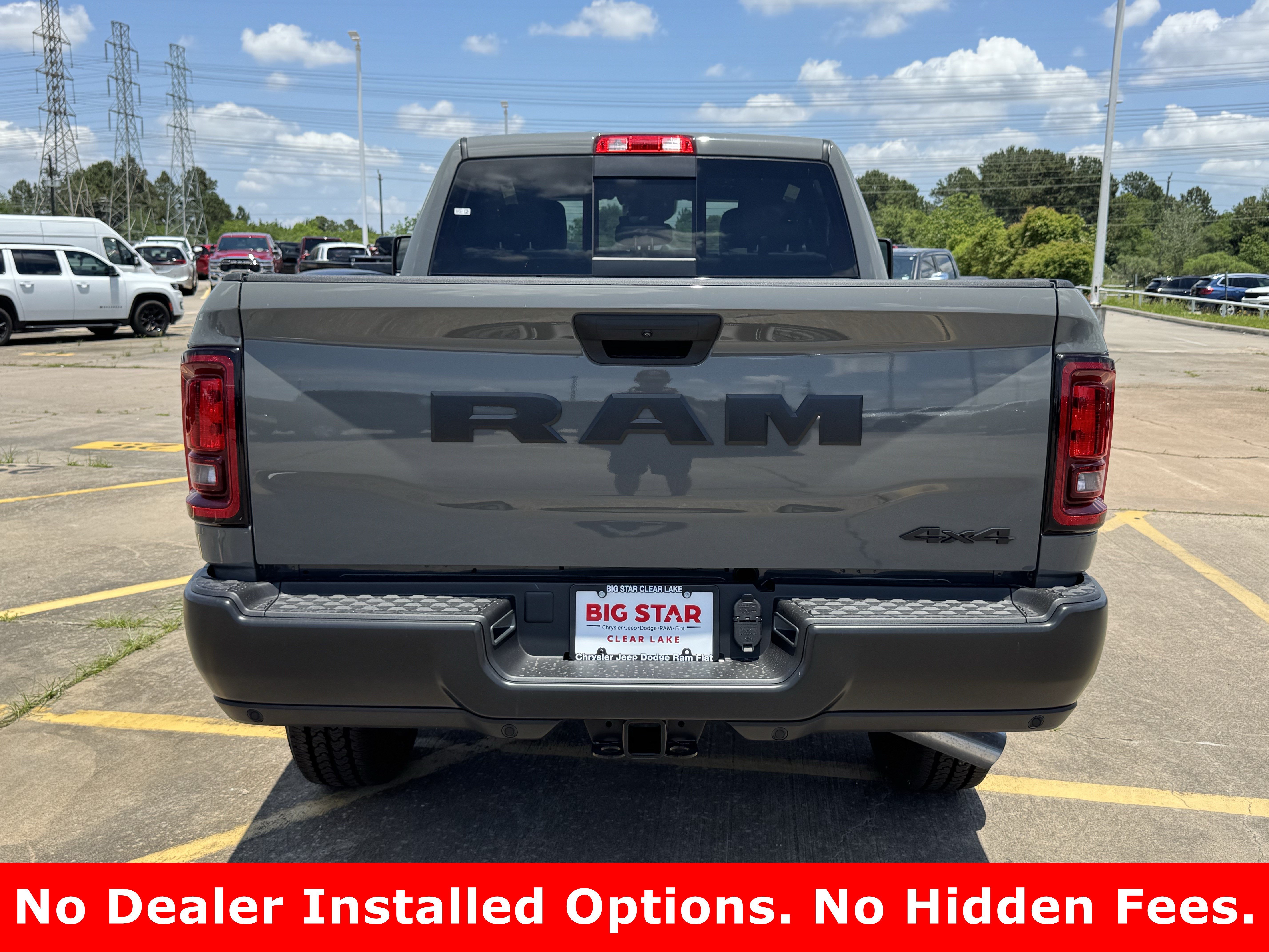 New 2026 Ceramic Gray Clear-Coat Exterior Paint RAM Tradesman image 8