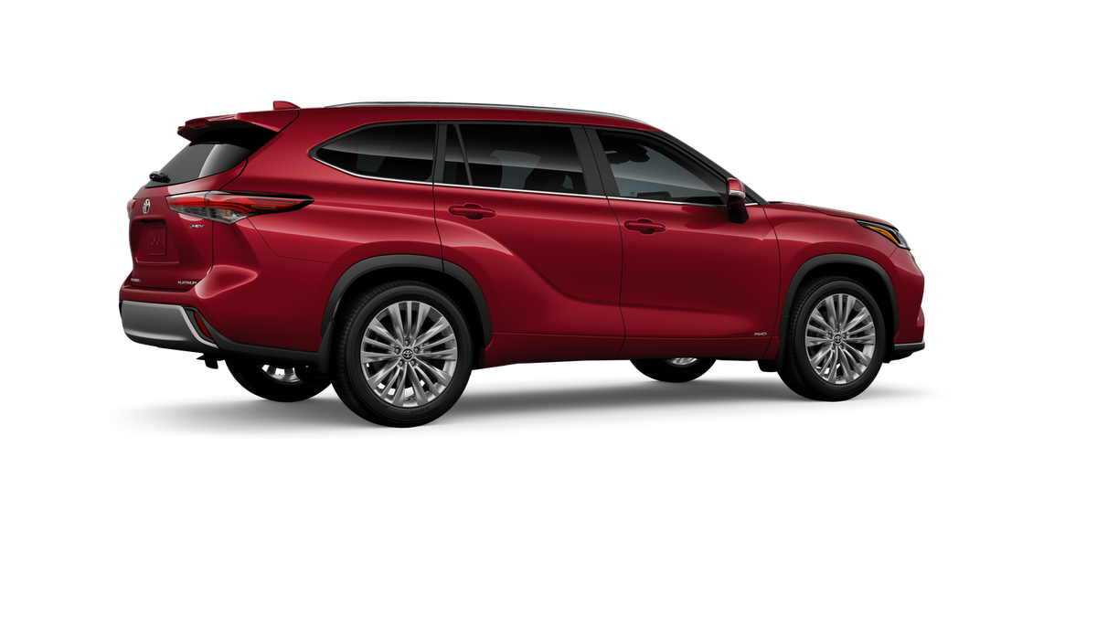 New 2026 Ruby Flare Pearl Toyota Hybrid Platinum image 11