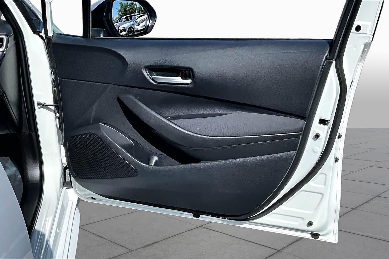 Certified Used 2021 Super White Toyota LE image 22