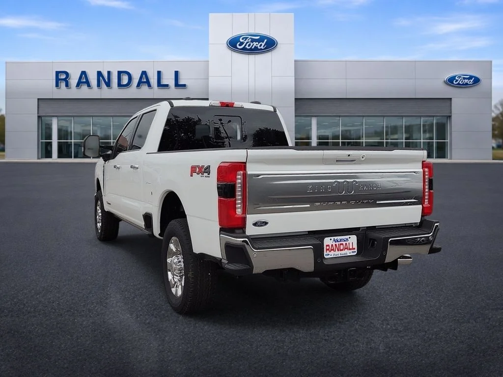 New 2026 Star White Metallic Tri-Coat Ford F-350® King Ranch® image 4