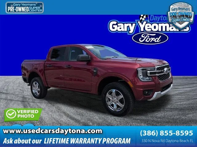 Used 2025 Red Ford XLT image 1