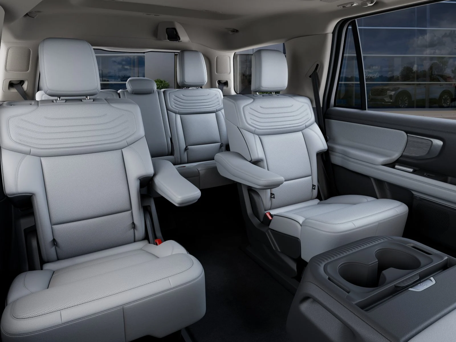 New 2027 Star White Metallic Tri-Coat Ford Platinum image 46