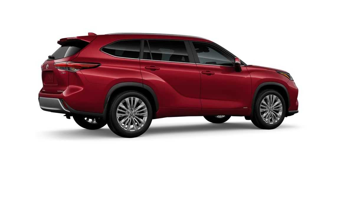 New 2026 Ruby Flare Pearl Toyota Hybrid Platinum image 11
