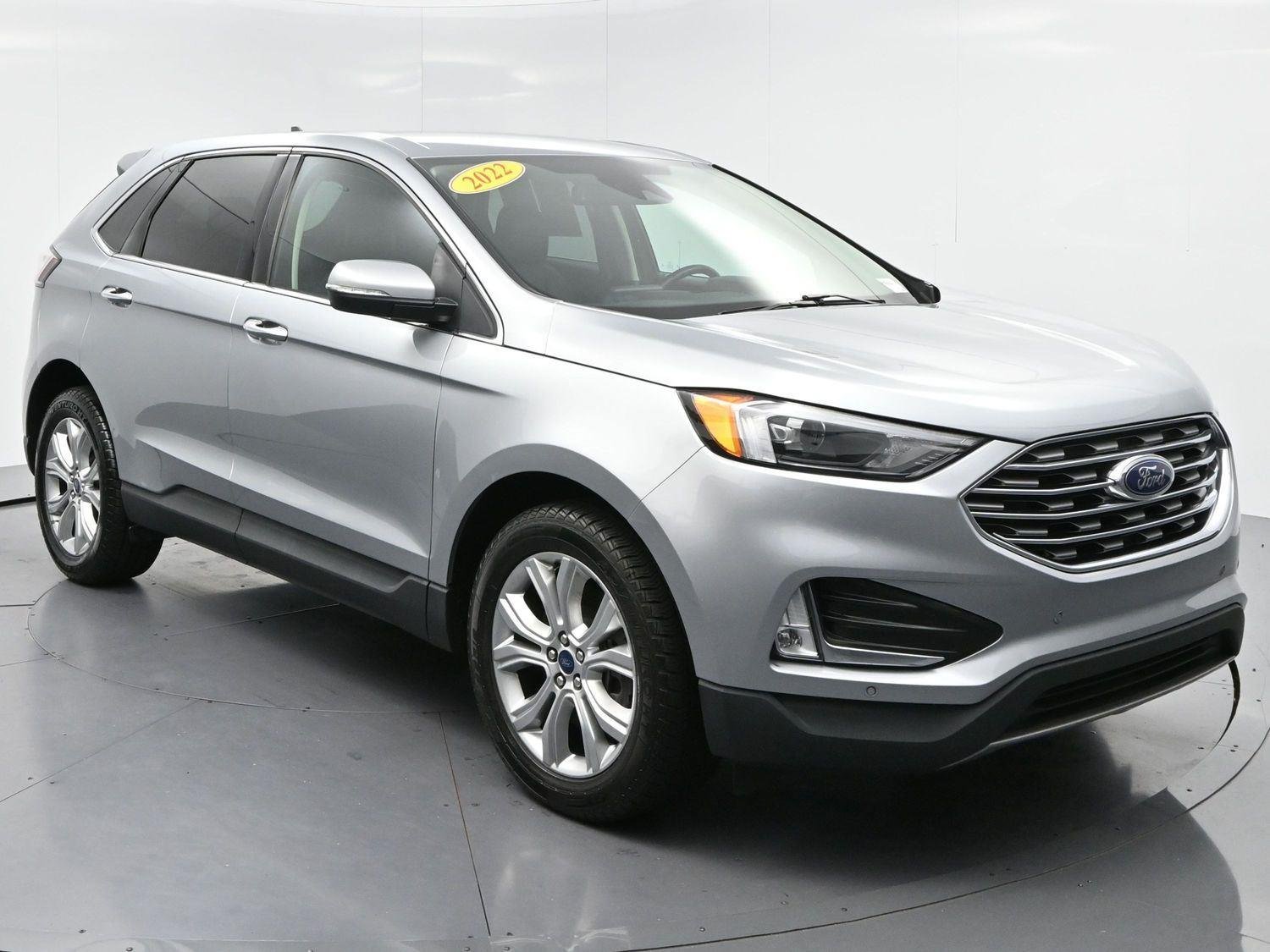 Used 2022 Iconic Silver Ford Titanium image 2
