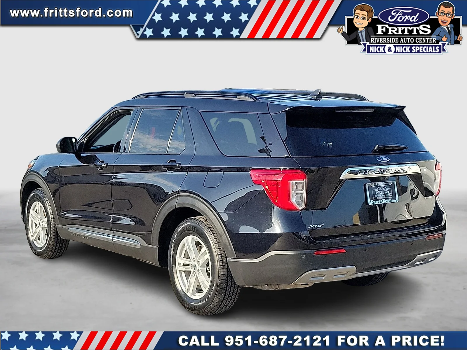 Certified Used 2023 Black Metallic Ford XLT image 3