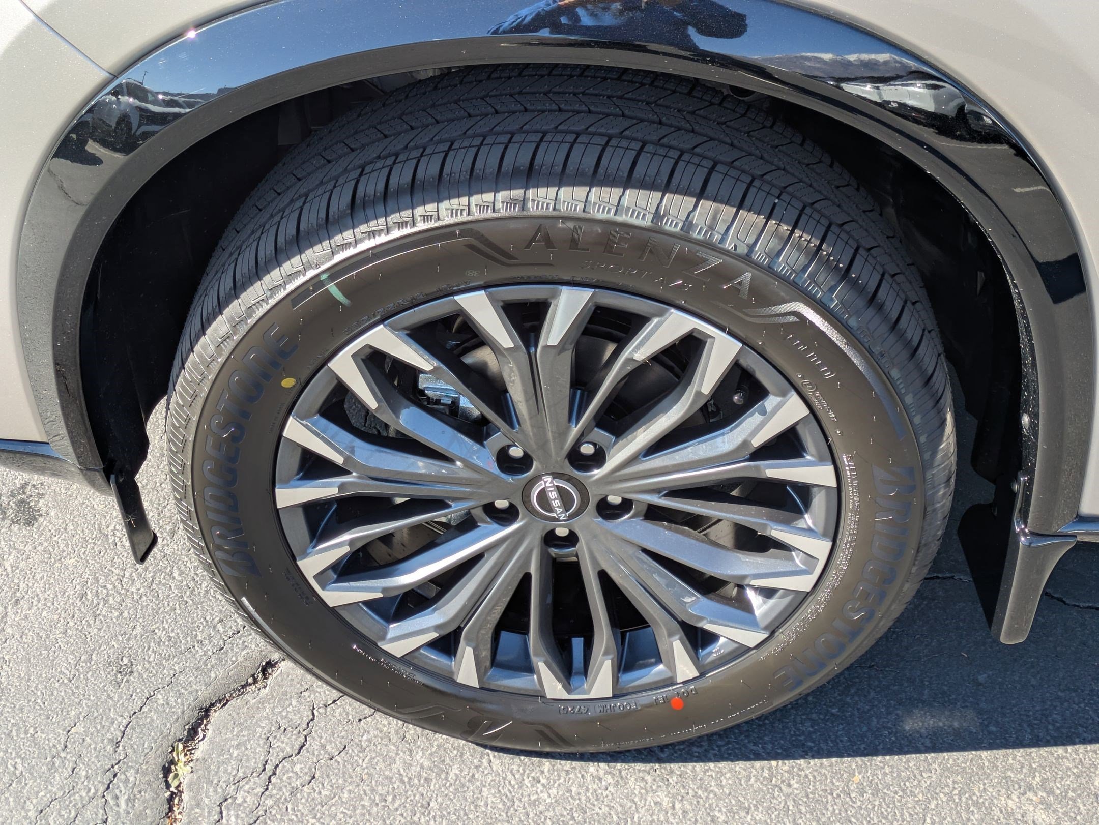 New 2026 Champagne Silver Metallic/Super Black Nissan Platinum image 17