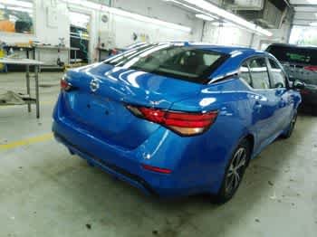 Used 2023 Electric Blue Metallic Nissan SV image 3