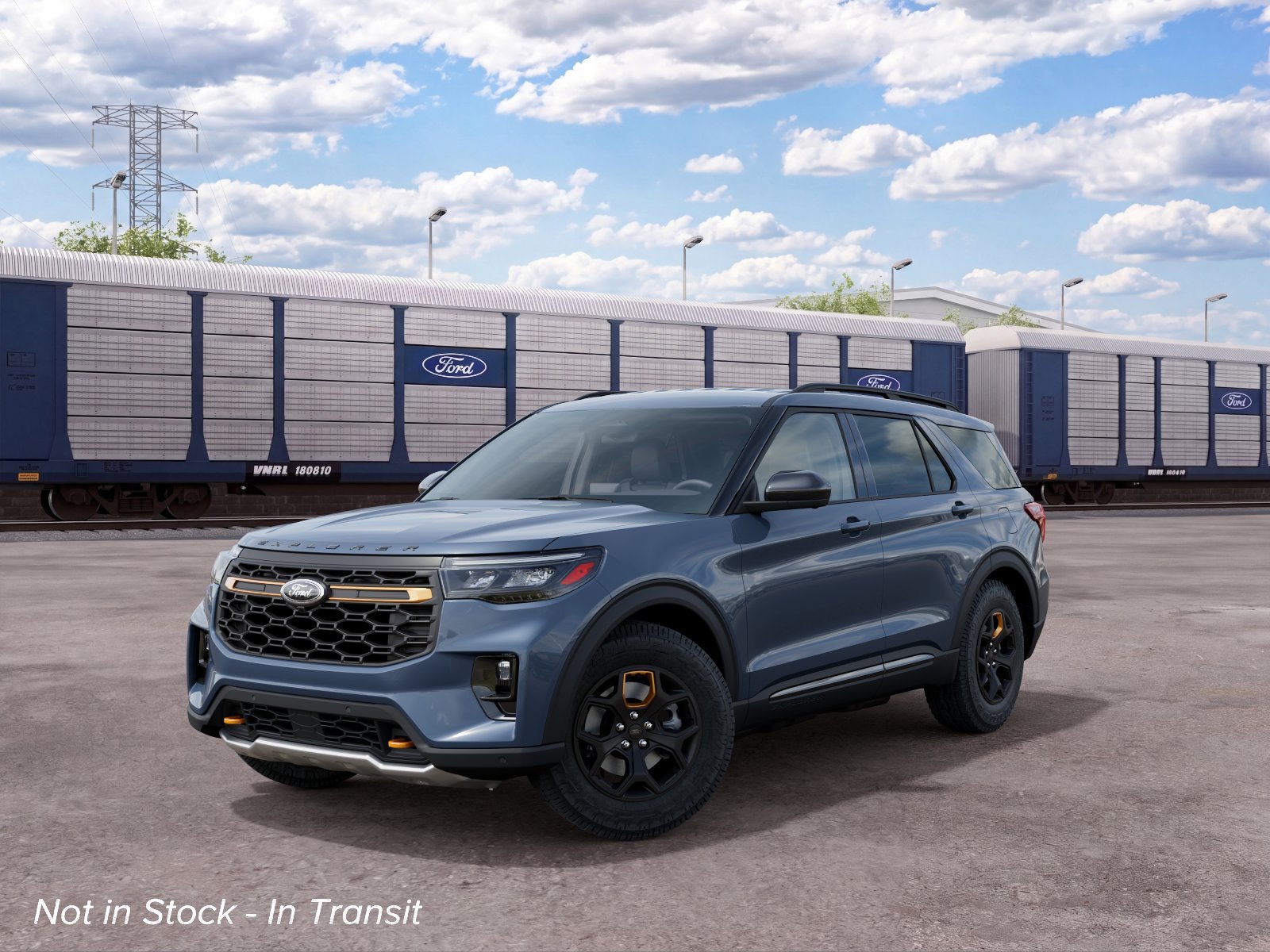 New 2027 Vapor Blue Metallic Ford Tremor® image 2