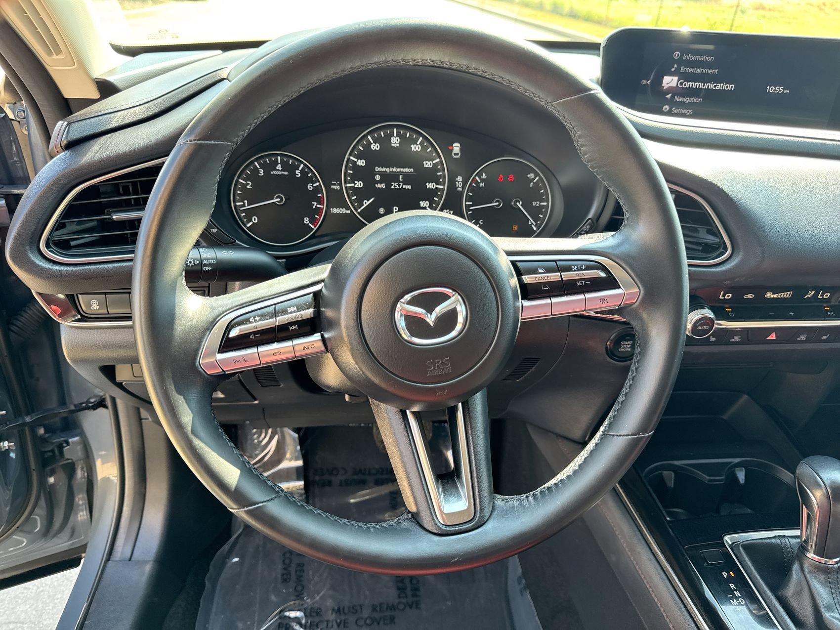 Used 2023 Polymetal Gray Metallic Mazda 2.5 S Carbon Edition image 14